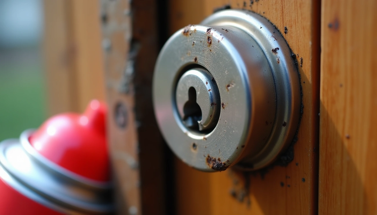 dégrippant serrure